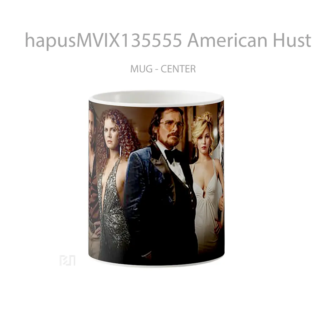 Mug American Hustle Gelas Keramik Unik