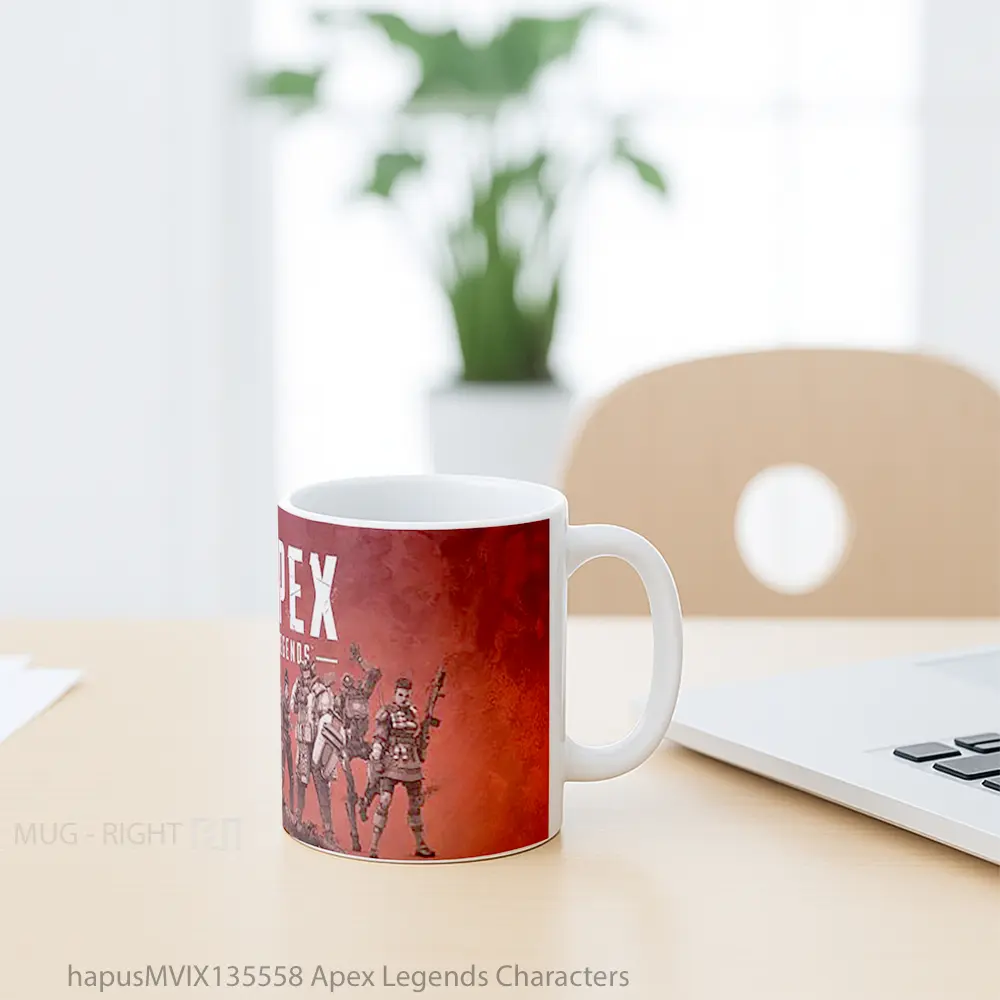 Mug Apex Legends Characters Cangkir Gamer - All-side / Desain