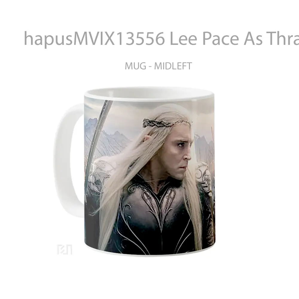 Mug Lee Pace As Thranduil In The Hobbit 3 Gelas Film - All-side / Desain
