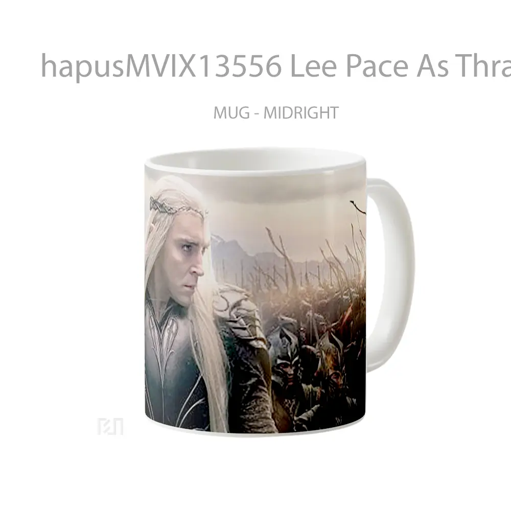 Mug Lee Pace As Thranduil In The Hobbit 3 Gelas Film - All-side / Desain
