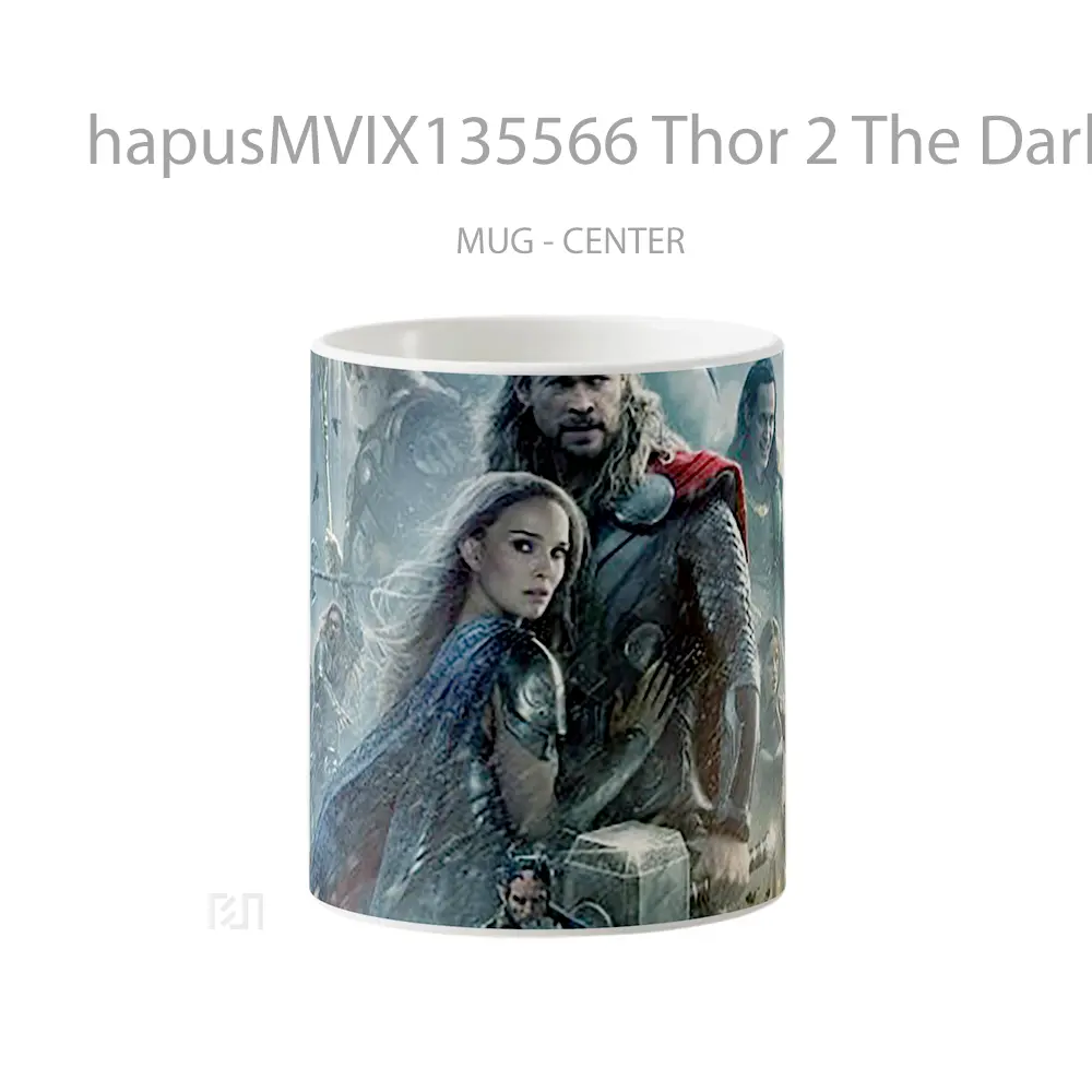 Mug Thor 2 The Dark World Gelas Superhero