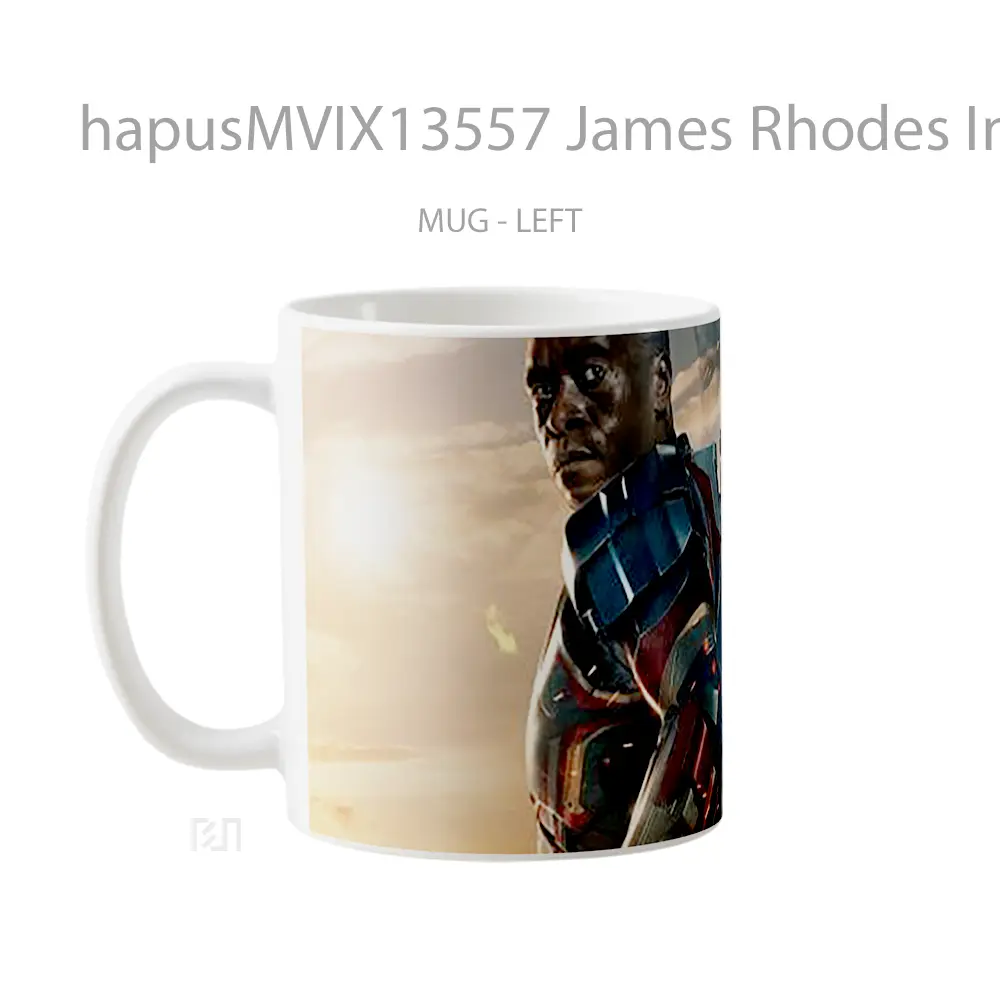 Mug James Rhodes In Iron Man 3 Gelas Superhero - All-side / Desain