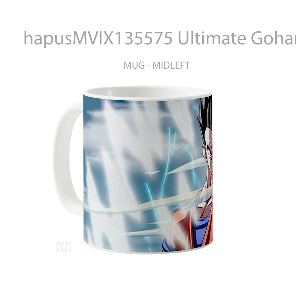 Mug Ultimate Gohan Dragon Ball Cangkir Anime - All-side / Desain
