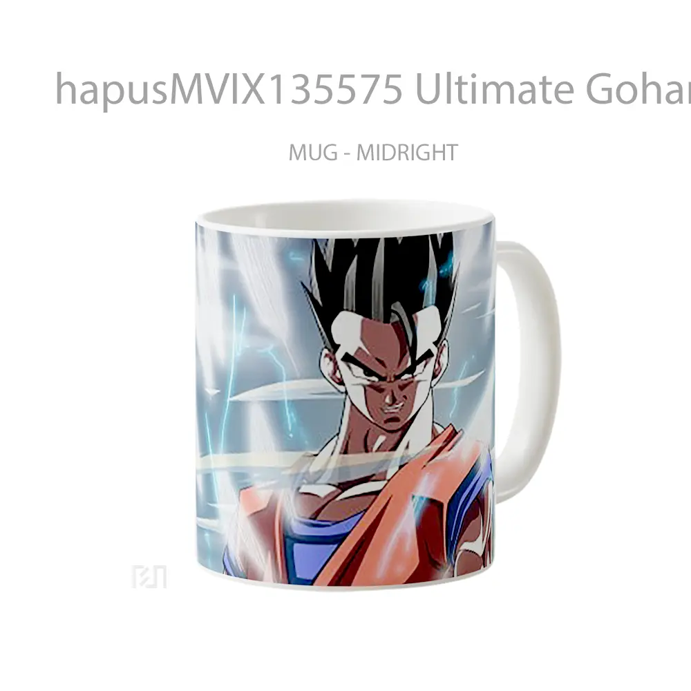Mug Ultimate Gohan Dragon Ball Cangkir Anime - All-side / Desain
