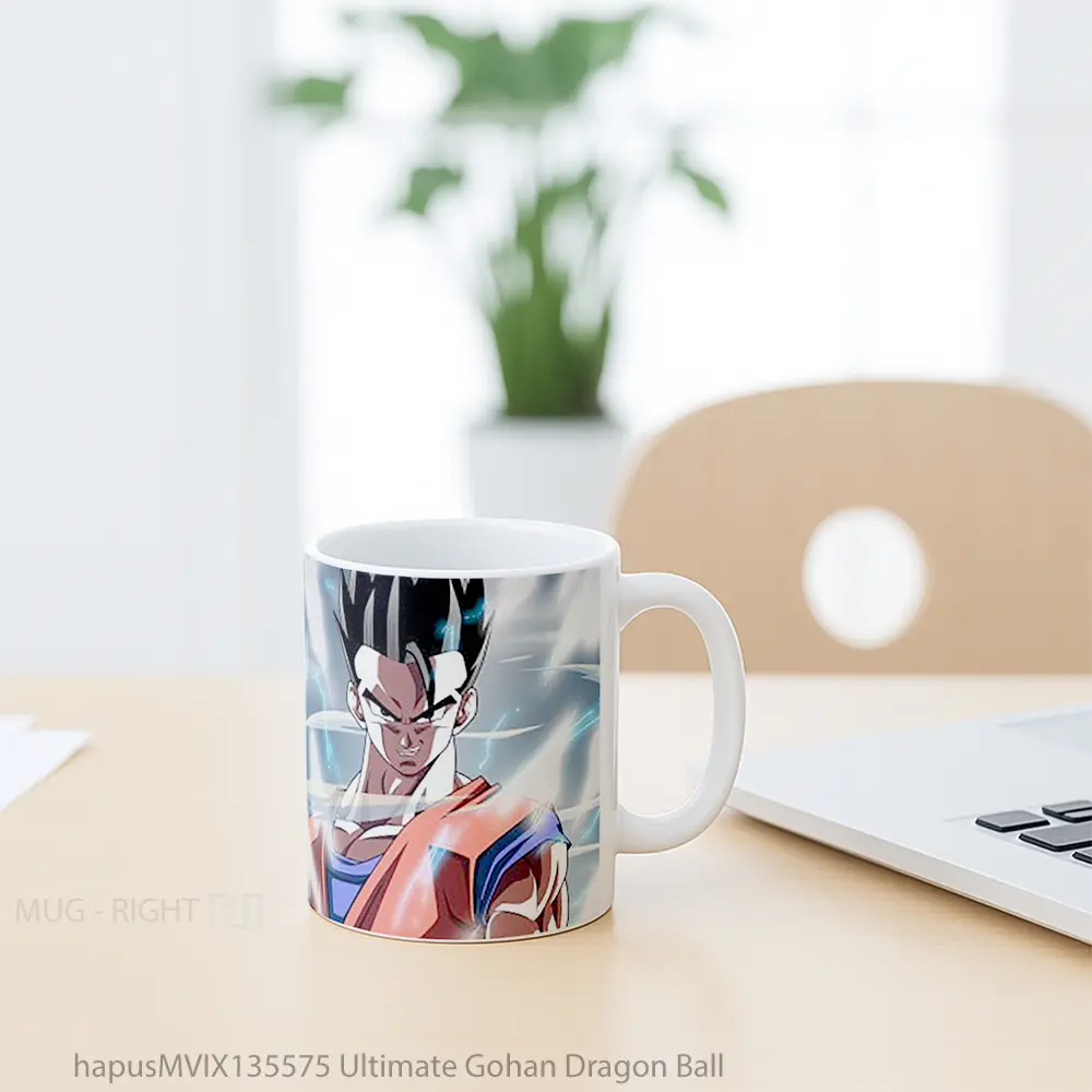 Mug Ultimate Gohan Dragon Ball Cangkir Anime - All-side / Desain