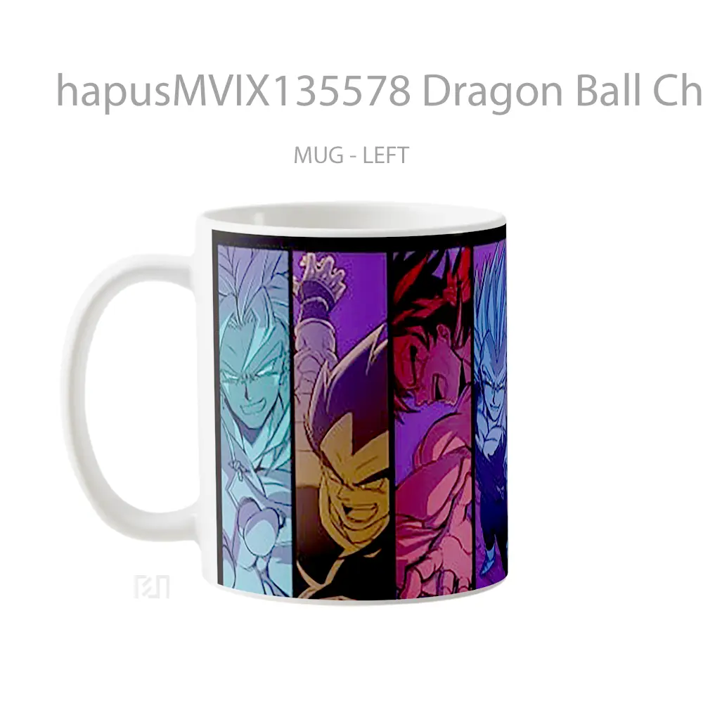 Mug Dragon Ball Characters Cangkir Anime - All-side / Desain