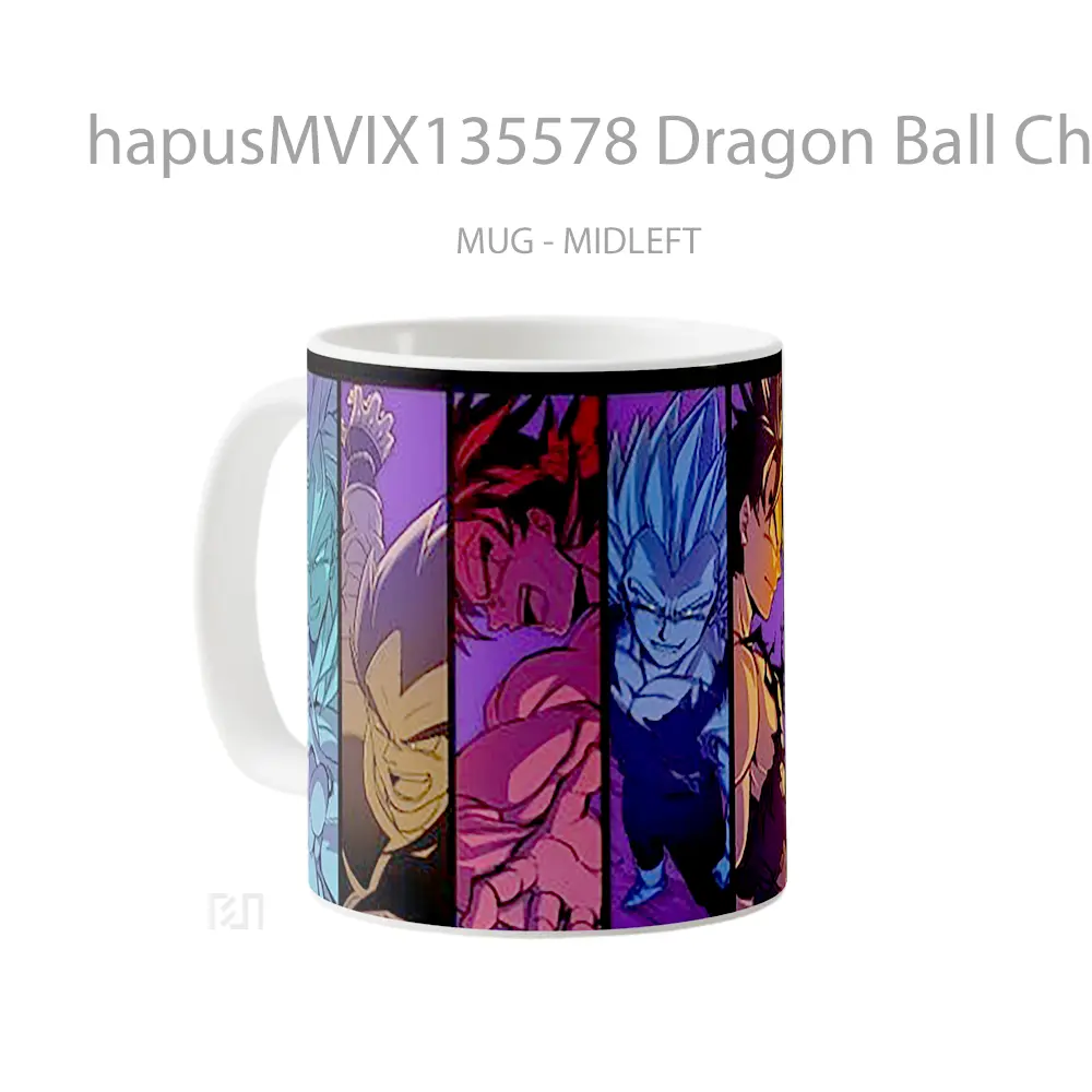 Mug Dragon Ball Characters Cangkir Anime - All-side / Desain