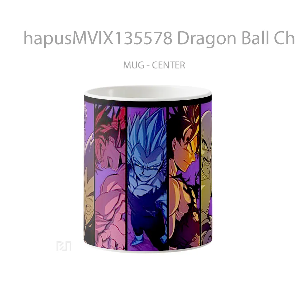 Mug Dragon Ball Characters Cangkir Anime