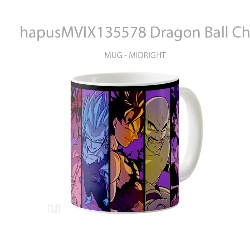 Mug Dragon Ball Characters Cangkir Anime - All-side / Desain