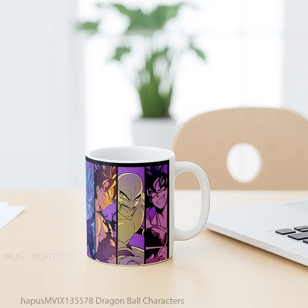 Mug Dragon Ball Characters Cangkir Anime - All-side / Desain