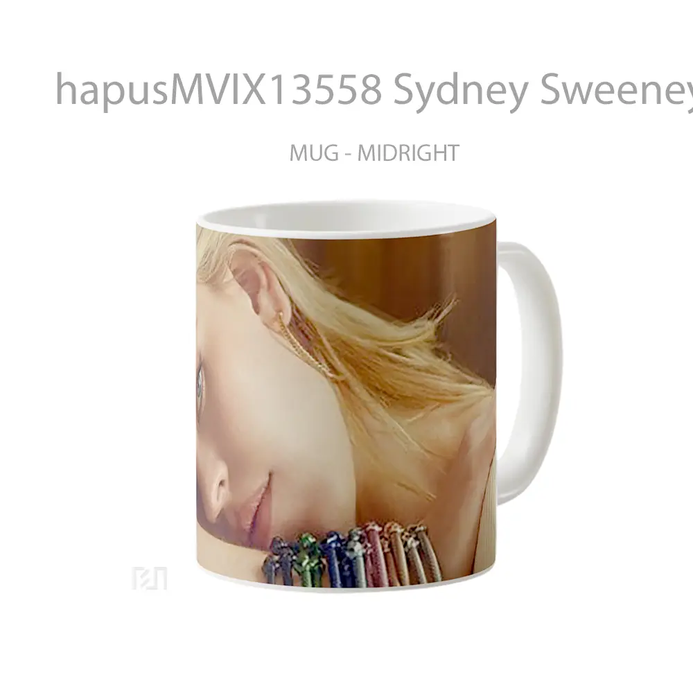 Mug Sydney Sweeney V1 Gelas Keramik Unik - All-side / Desain