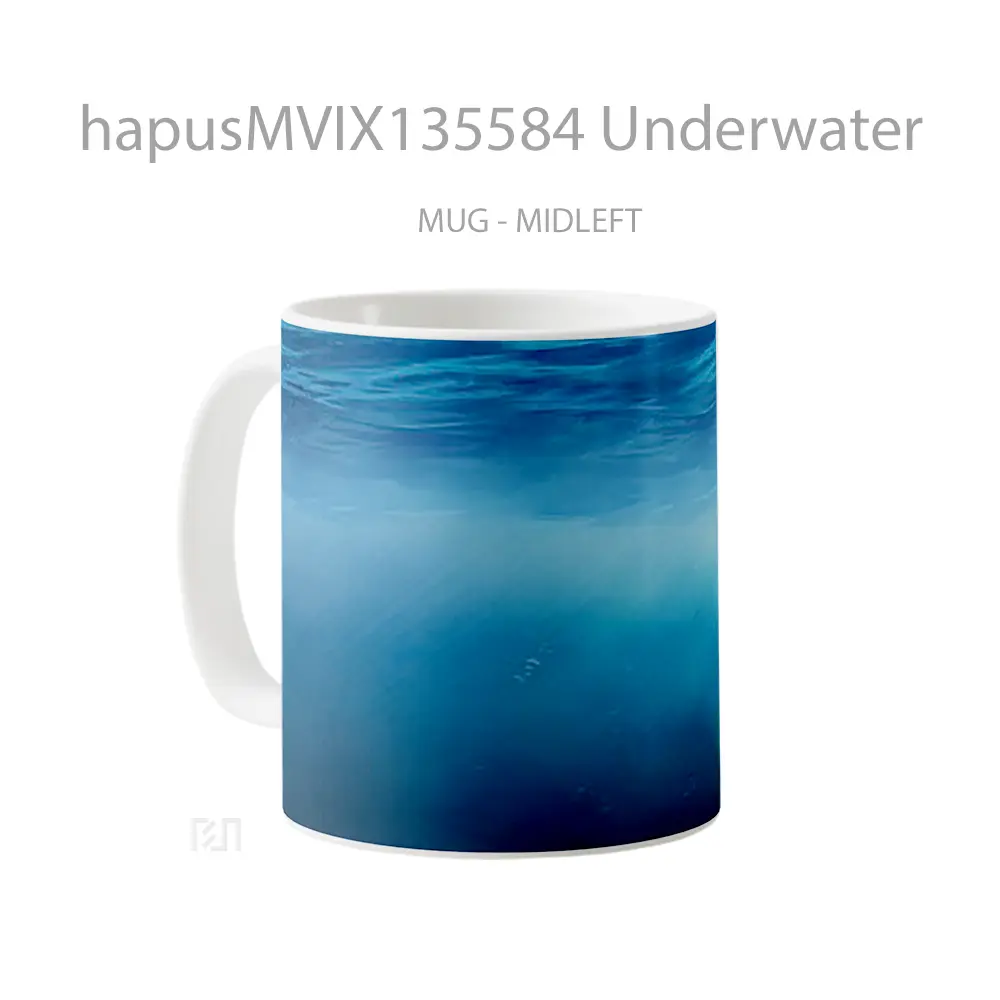 Mug Underwater Gelas Keramik Unik - All-side / Desain