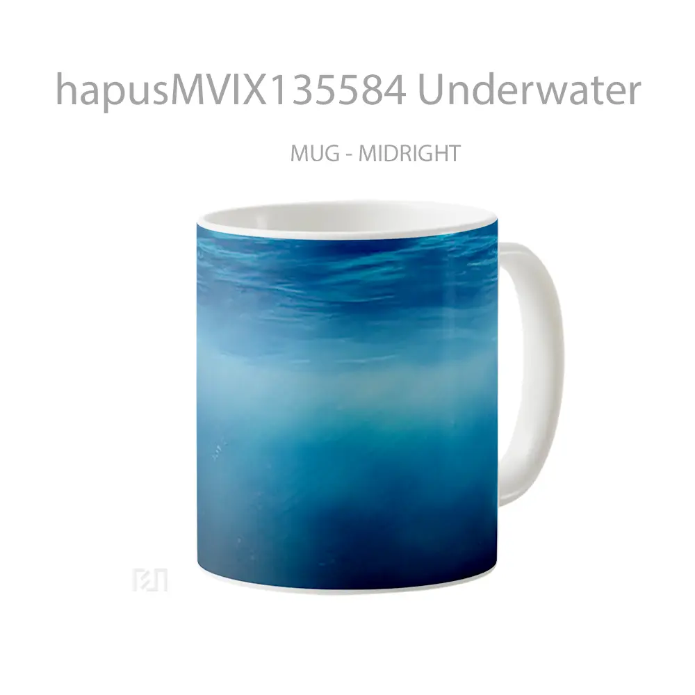 Mug Underwater Gelas Keramik Unik - All-side / Desain
