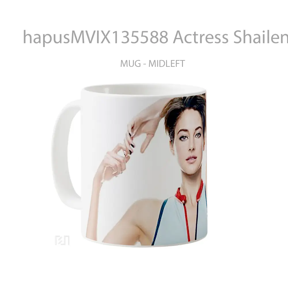 Mug Actress Shailene Woodley Gelas Keramik Unik - All-side / Desain