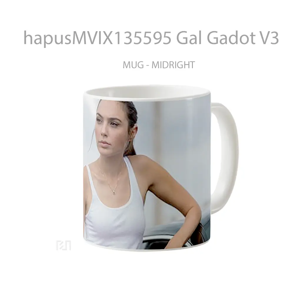 Mug Gal Gadot V3 Gelas Selebriti - All-side / Desain