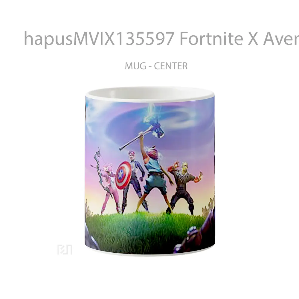 Mug Fortnite X Avengers Stormbreaker Gelas Superhero