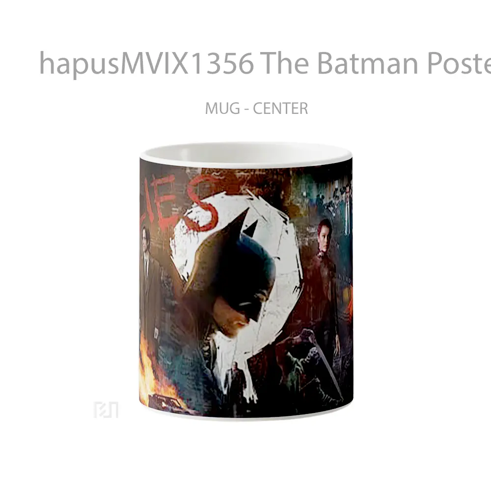 Mug The Batman Poster Japan Gelas Superhero