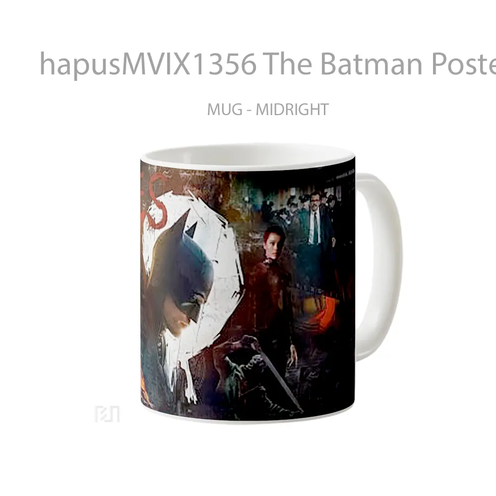 Mug The Batman Poster Japan Gelas Superhero - All-side / Desain