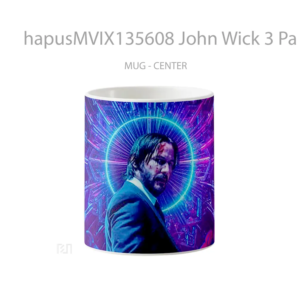 Mug John Wick 3 Parabellum Gelas Keramik Unik