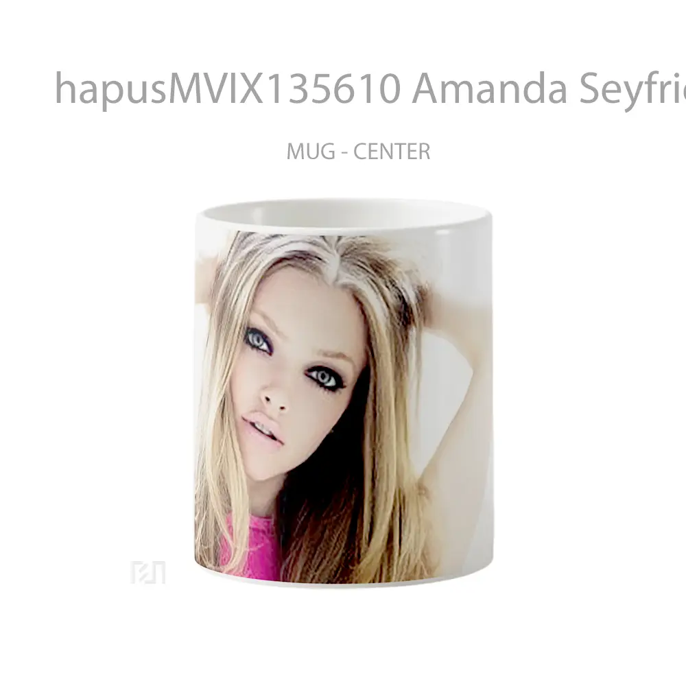 Mug Amanda Seyfried 1 Gelas Keramik Unik