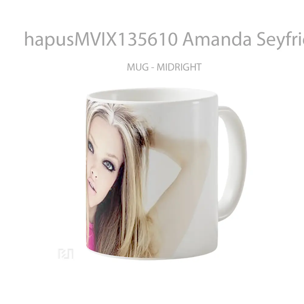 Mug Amanda Seyfried 1 Gelas Keramik Unik - All-side / Desain