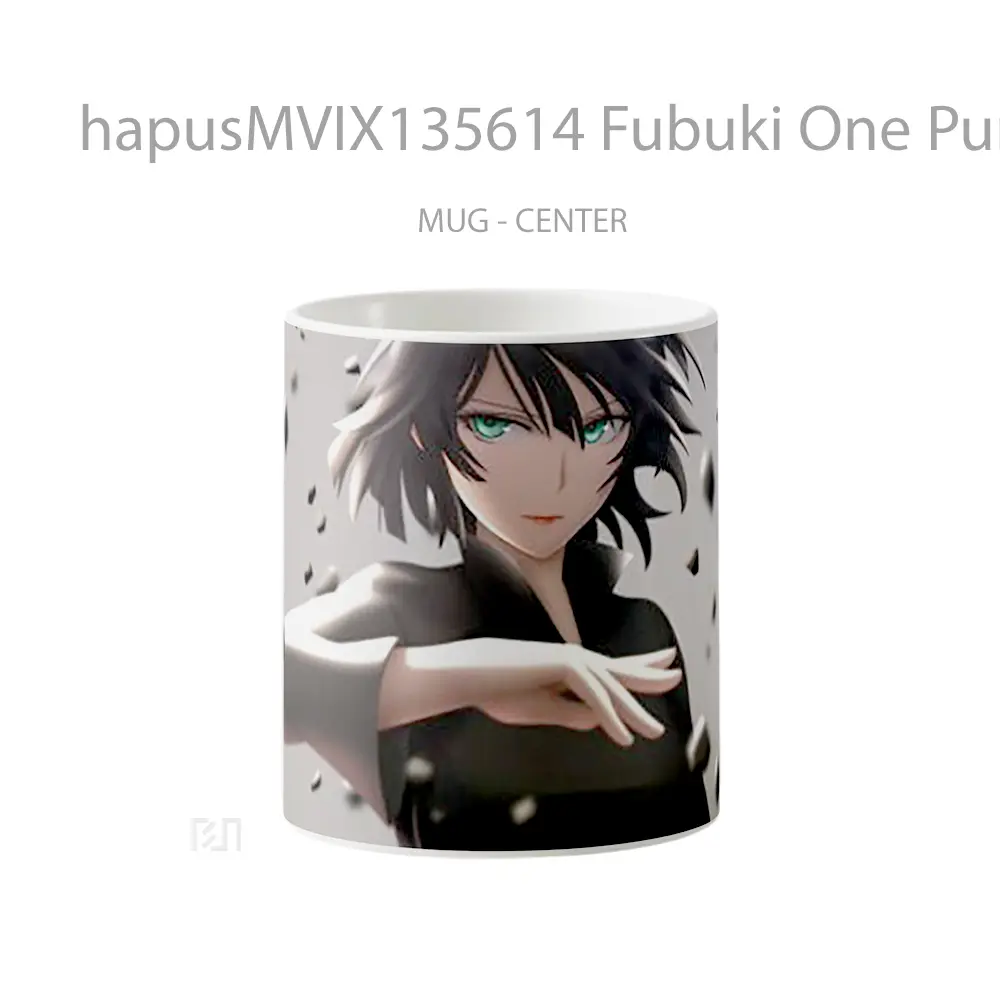 Mug Fubuki One Punch Man Cangkir Anime