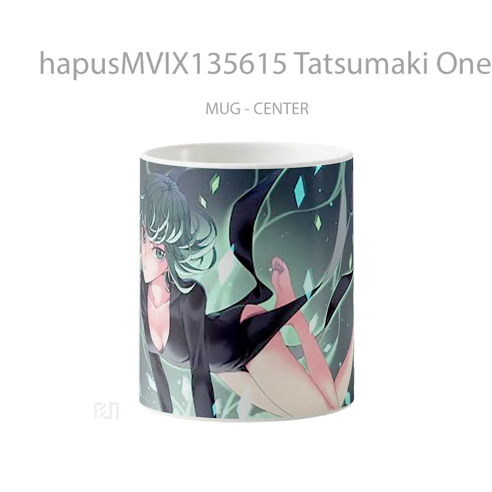 Mug Tatsumaki One Punch Man Cangkir Anime