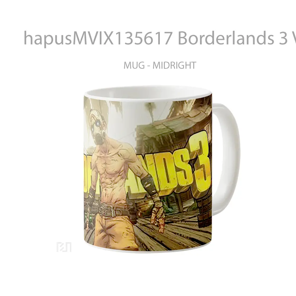 Mug Borderlands 3 V2 Gelas Keramik Unik - All-side / Desain