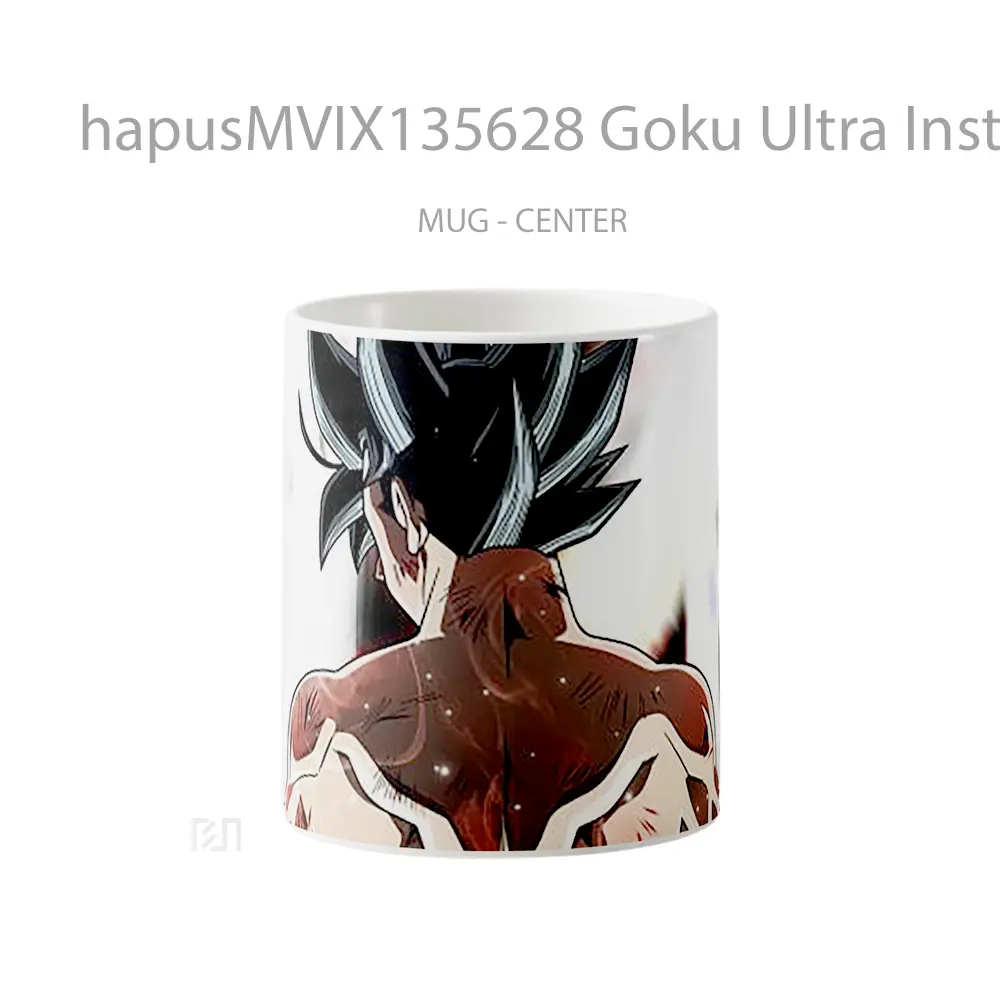 Mug Goku Ultra Instinct Dragon Ball Super Cangkir Anime