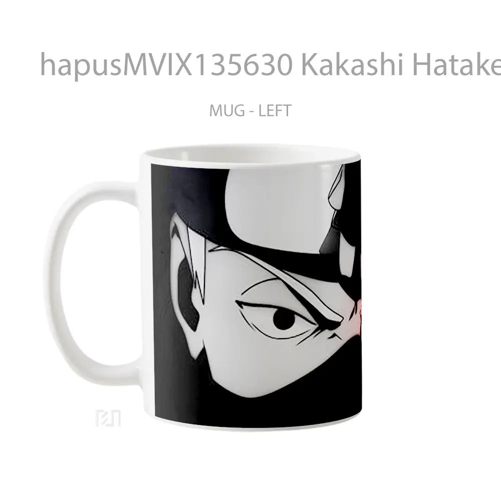 Mug Kakashi Hatake V2 Gelas Keramik Unik - All-side / Desain