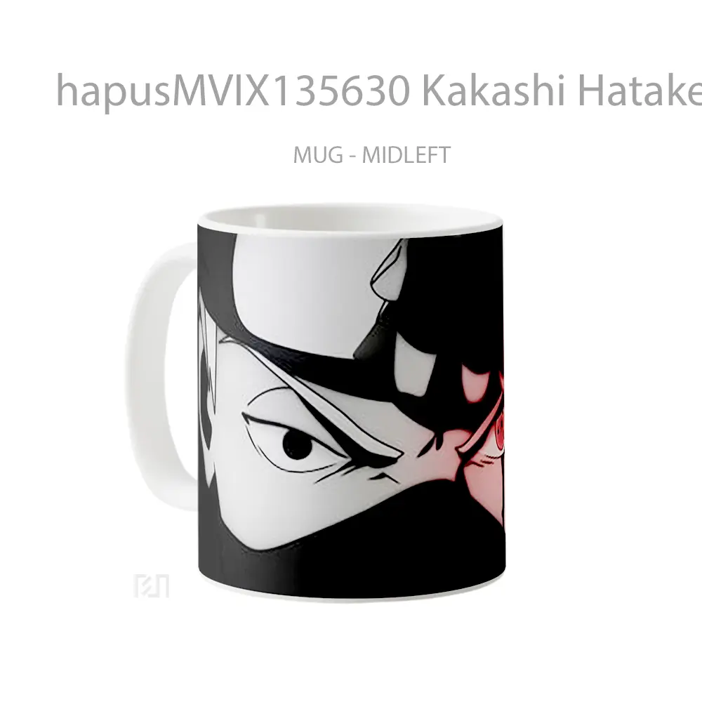 Mug Kakashi Hatake V2 Gelas Keramik Unik - All-side / Desain