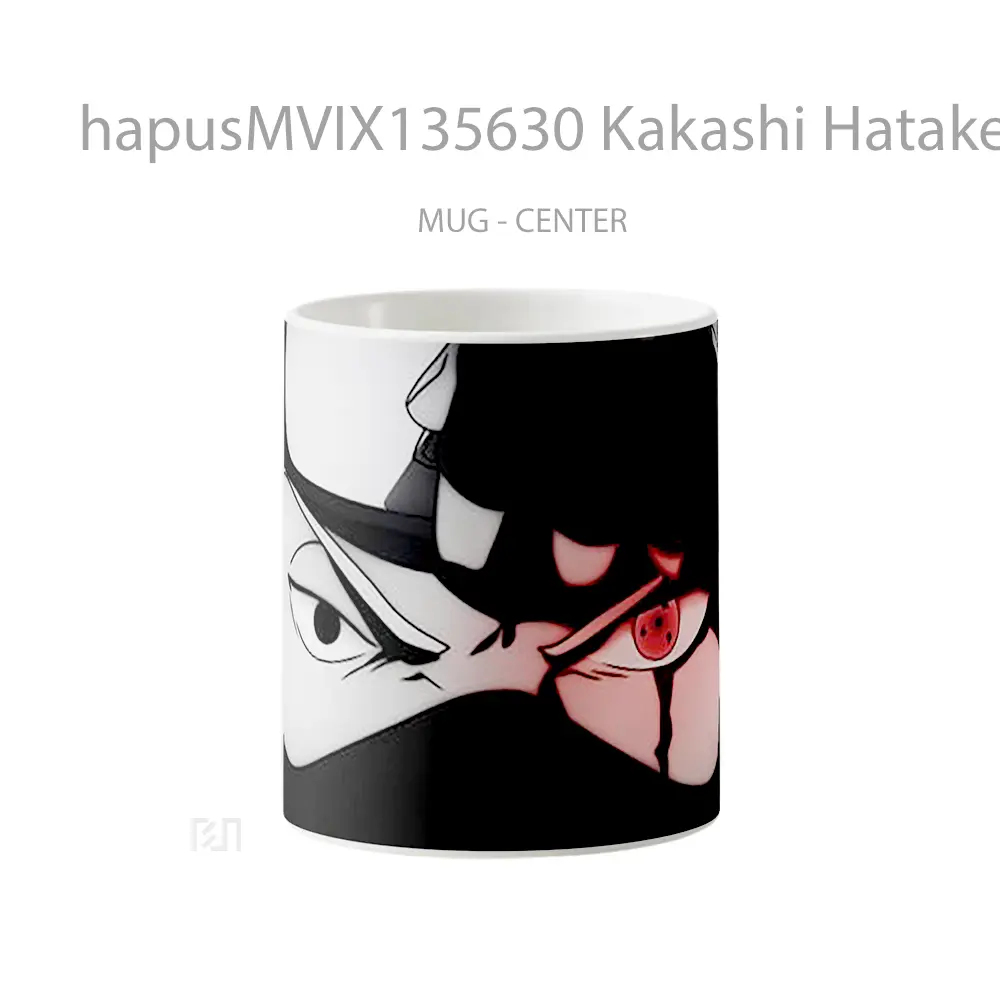Mug Kakashi Hatake V2 Gelas Keramik Unik