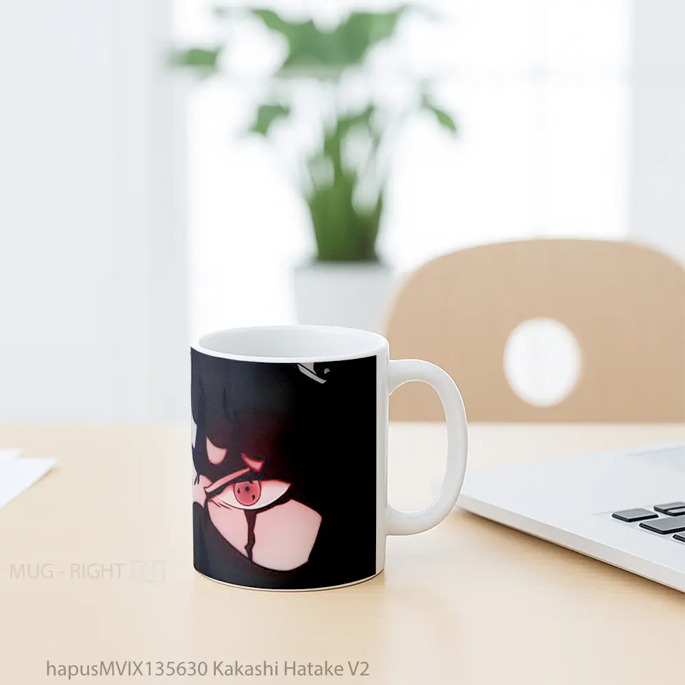 Mug Kakashi Hatake V2 Gelas Keramik Unik - All-side / Desain