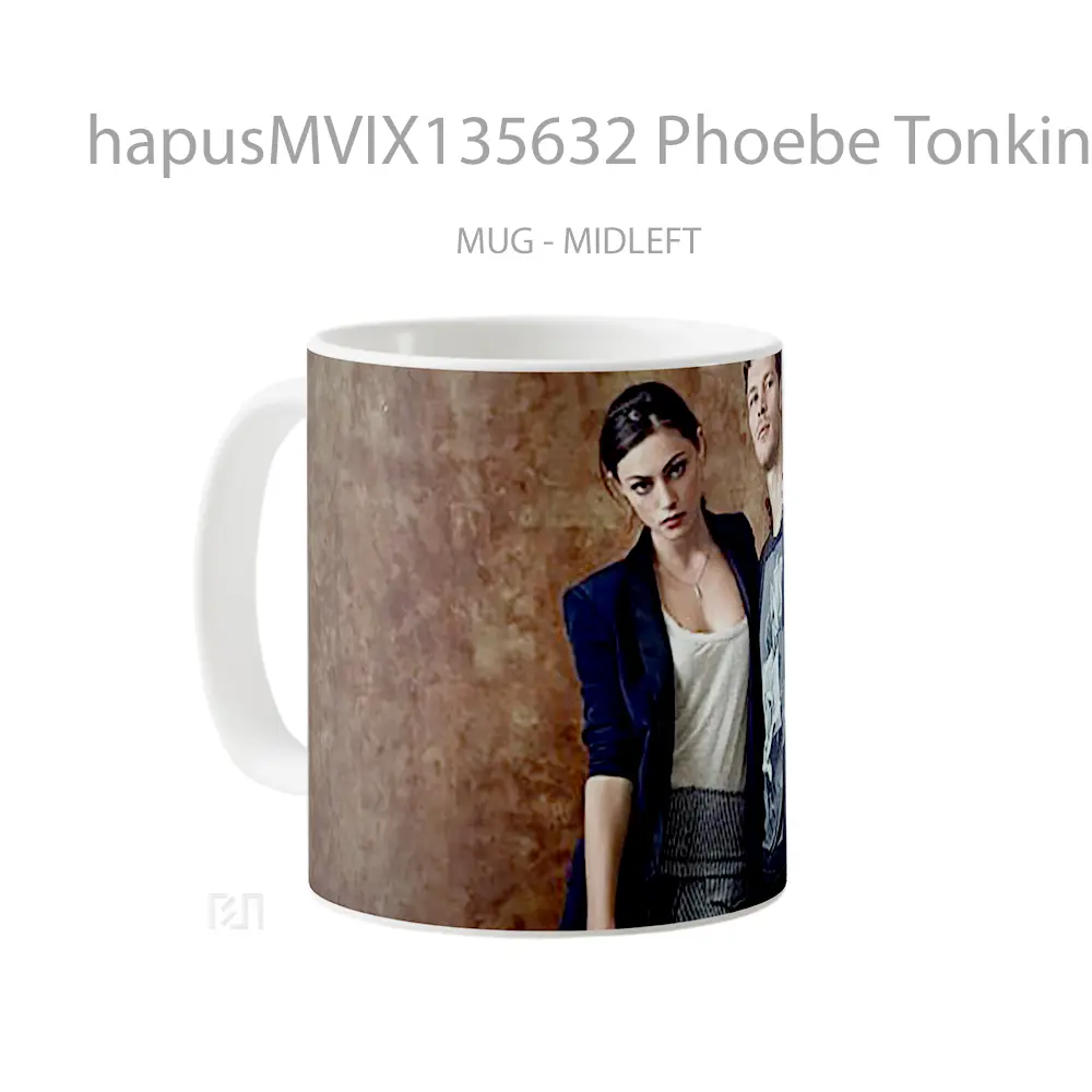 Mug Phoebe Tonkin And Joseph Morgan Gelas Keramik Unik - All-side / Desain