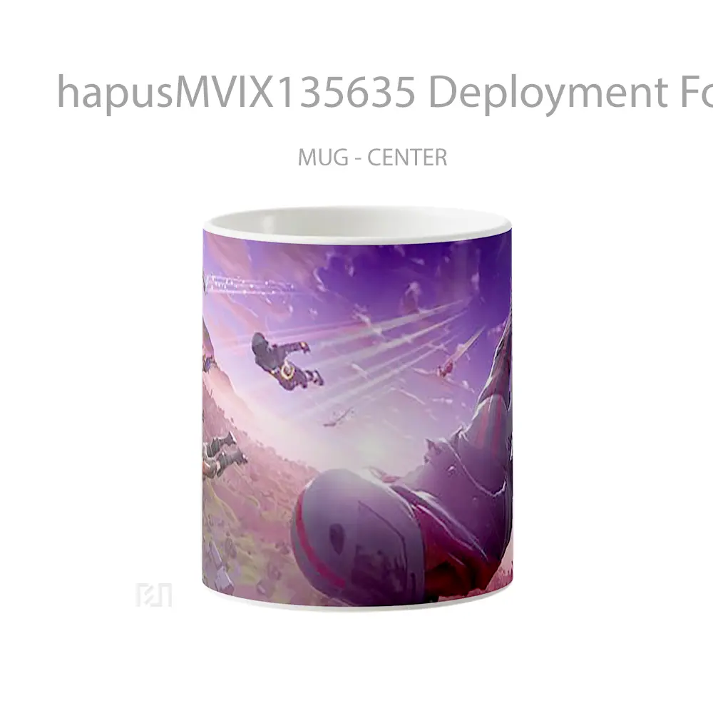 Mug Deployment Fortnite Cangkir Gamer