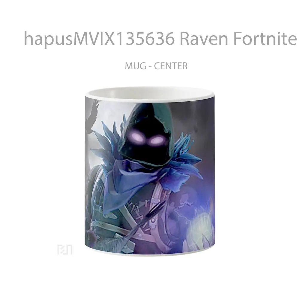 Mug Raven Fortnite Battle Royale Cangkir Gamer