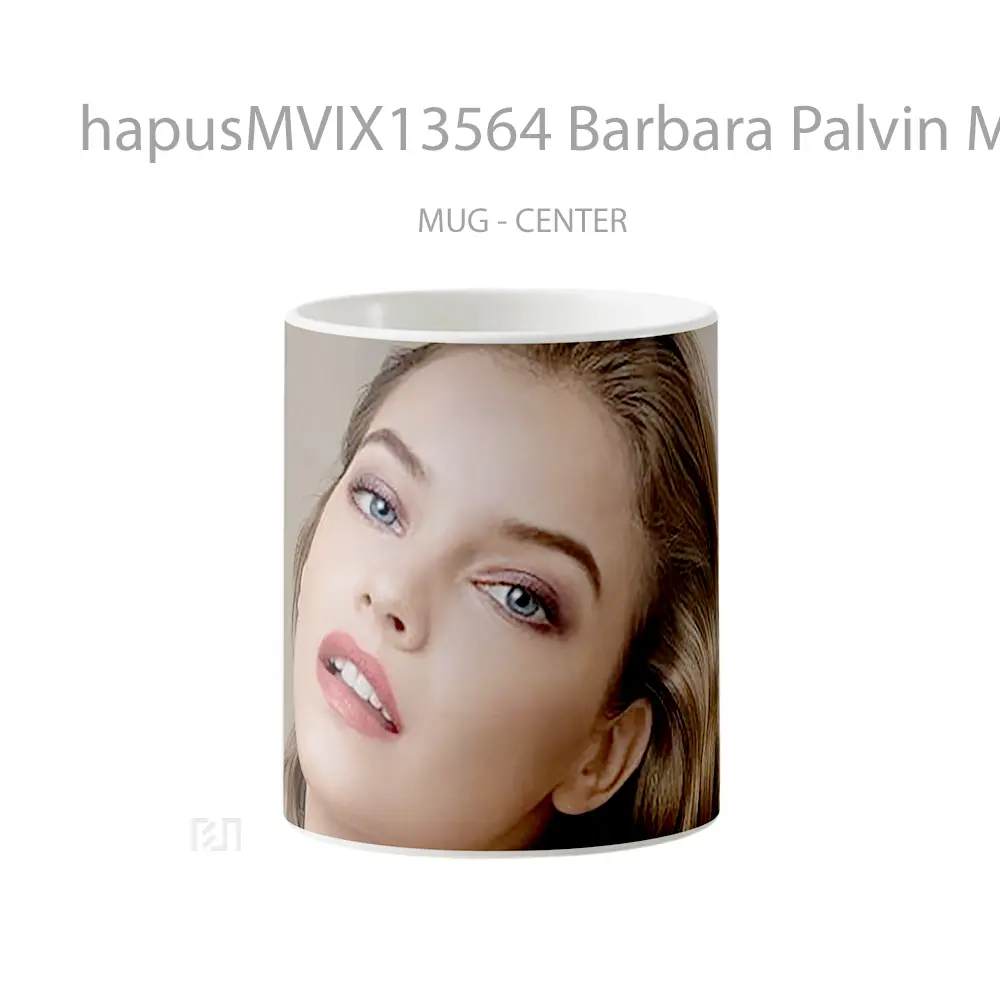 Mug Barbara Palvin Model Gelas Keramik Unik
