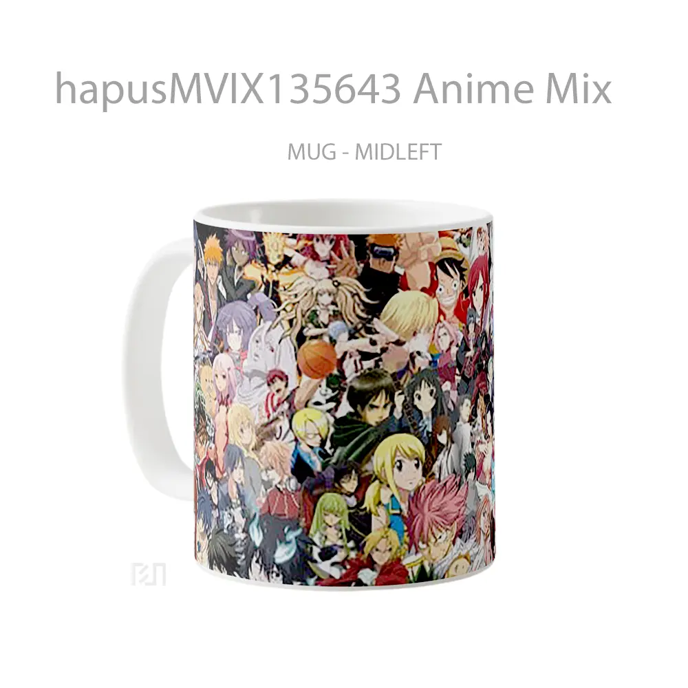 Mug Anime Mix Cangkir Anime - All-side / Desain