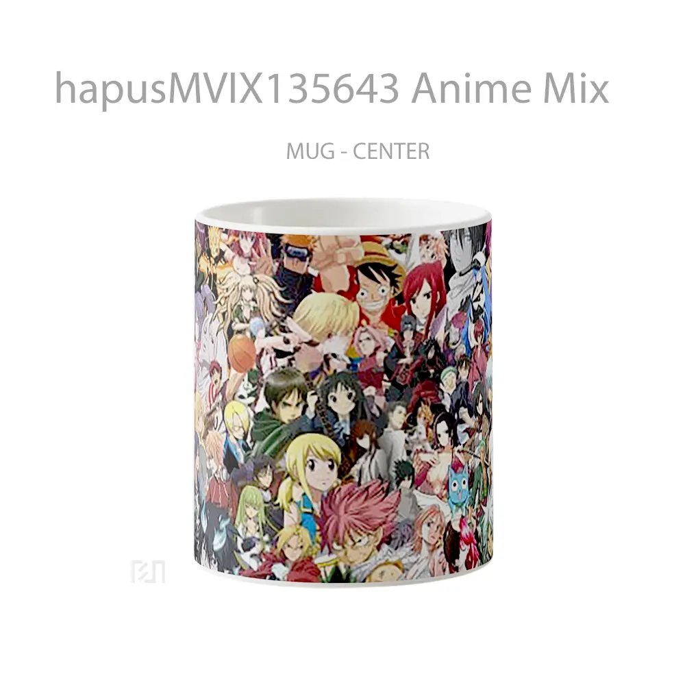 Mug Anime Mix Cangkir Anime