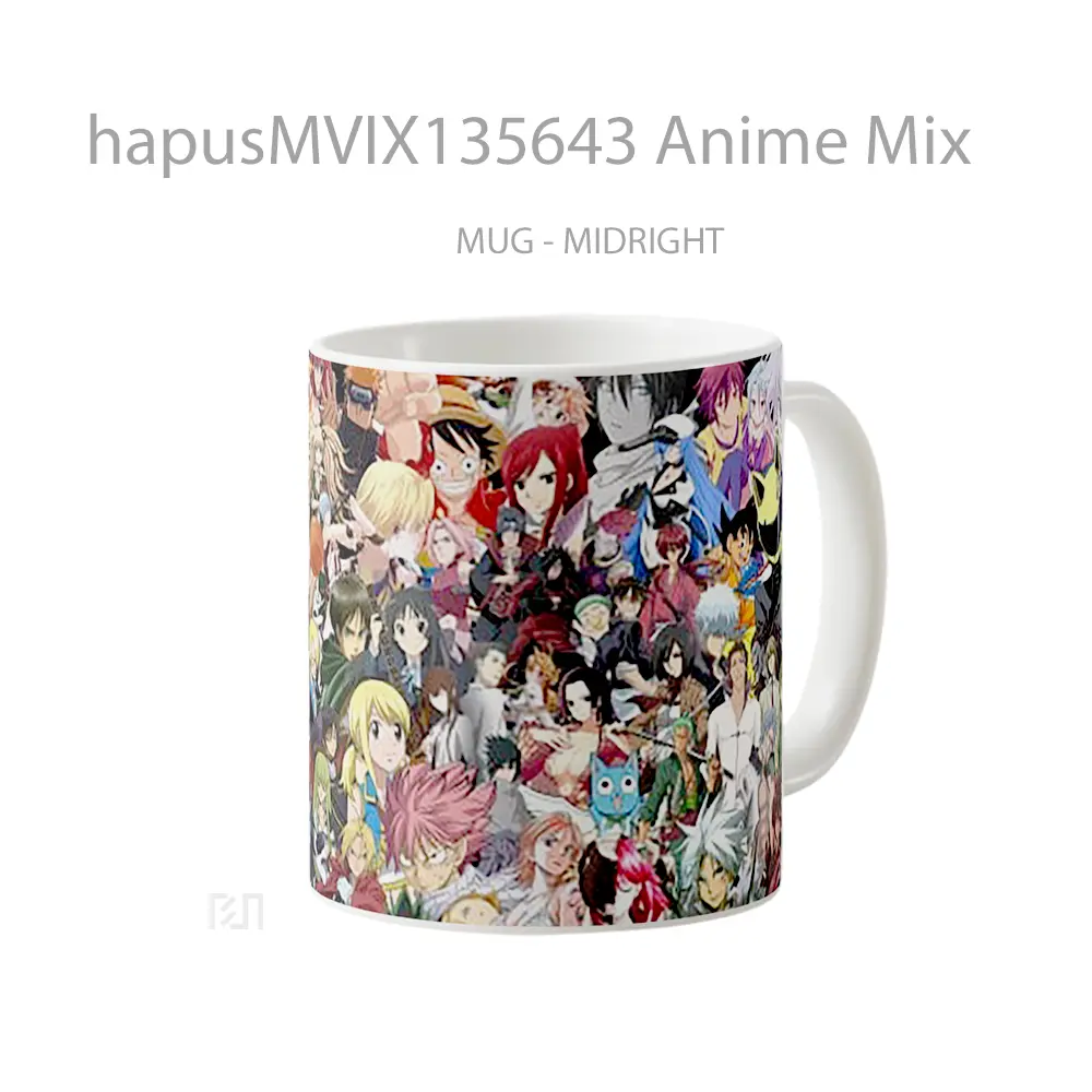 Mug Anime Mix Cangkir Anime - All-side / Desain