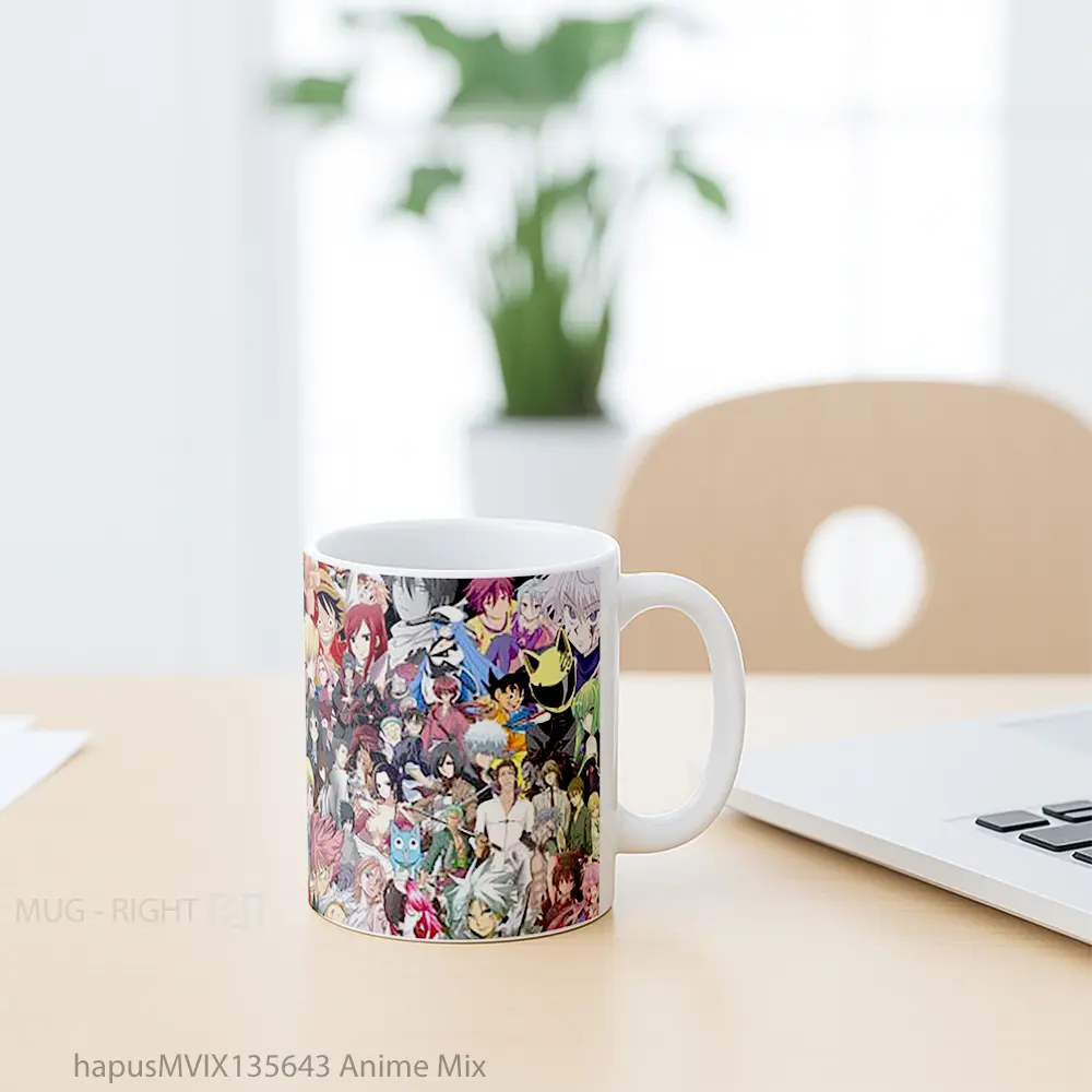 Mug Anime Mix Cangkir Anime - All-side / Desain
