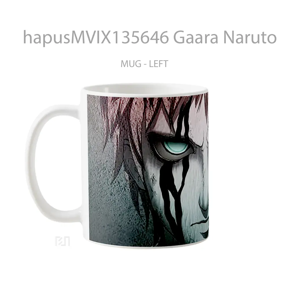 Mug Gaara Naruto Cangkir Anime - All-side / Desain