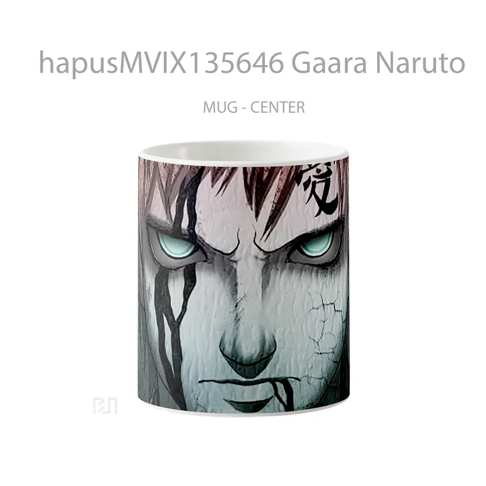 Mug Gaara Naruto Cangkir Anime