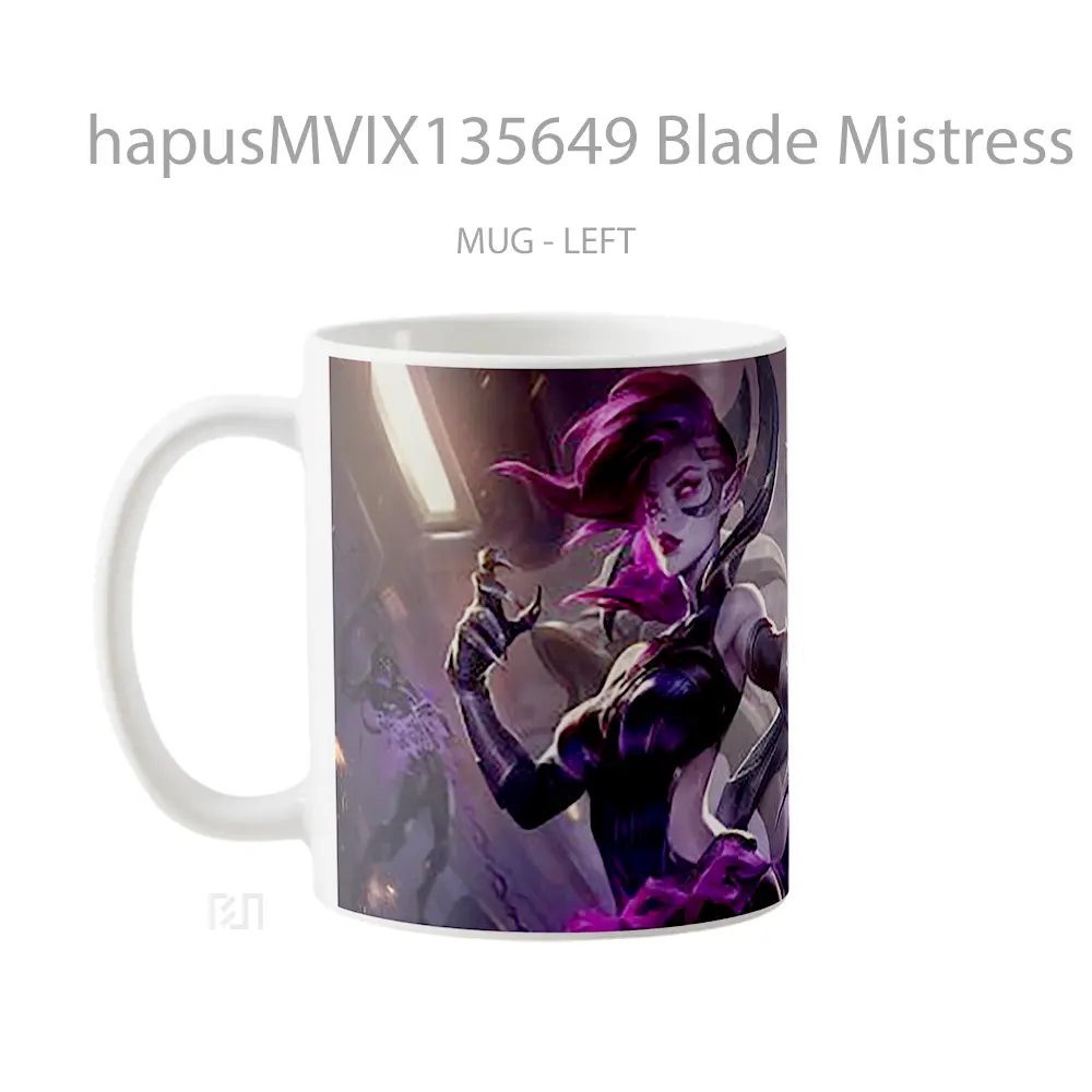 Mug Blade Mistress Morgana League Of Legends Cangkir Gamer - All-side / Desain