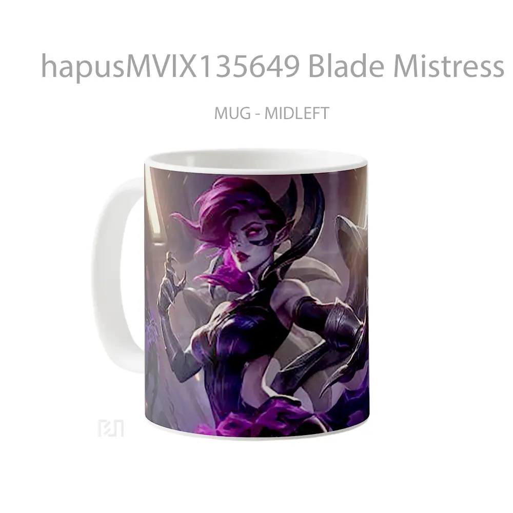 Mug Blade Mistress Morgana League Of Legends Cangkir Gamer - All-side / Desain