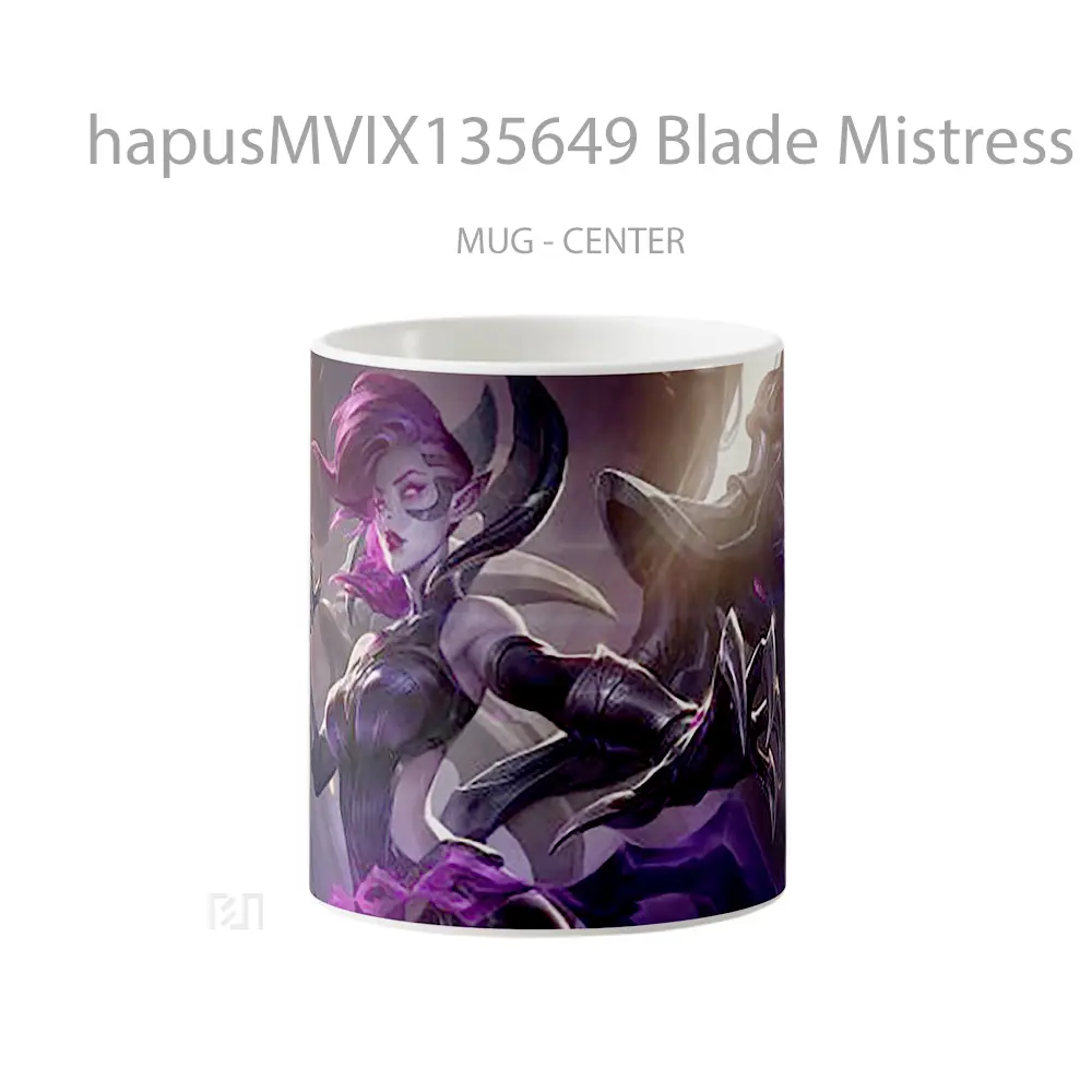 Mug Blade Mistress Morgana League Of Legends Cangkir Gamer