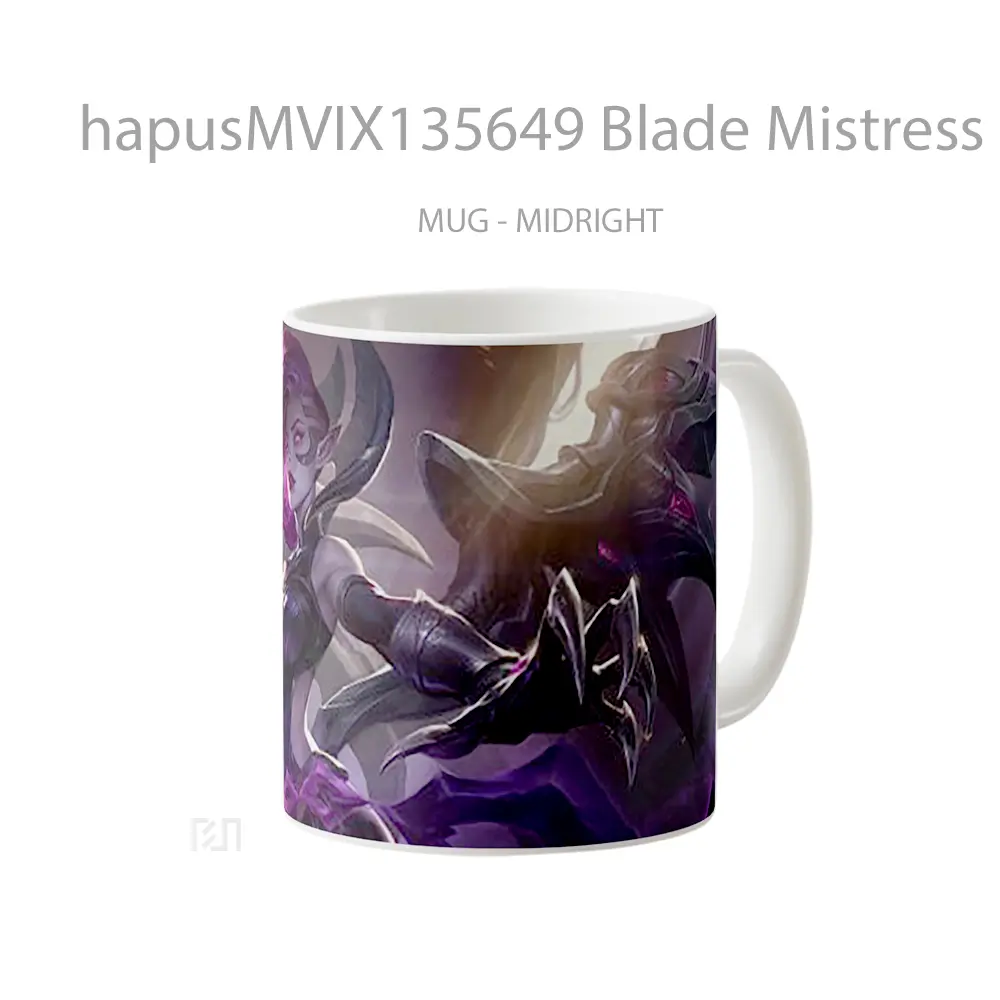 Mug Blade Mistress Morgana League Of Legends Cangkir Gamer - All-side / Desain