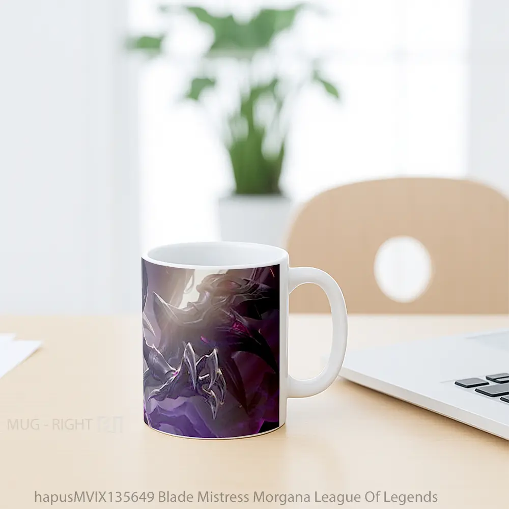 Mug Blade Mistress Morgana League Of Legends Cangkir Gamer - All-side / Desain