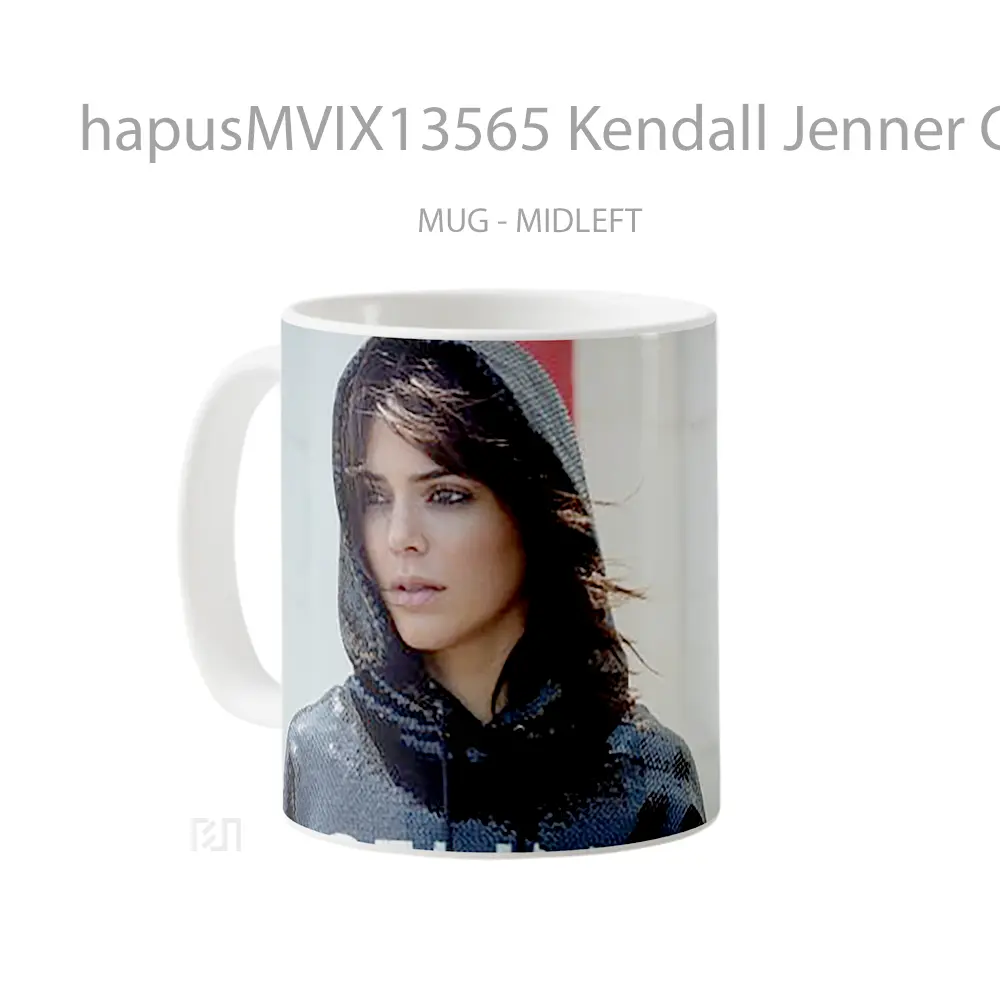 Mug Kendall Jenner Celine Gelas Selebriti - All-side / Desain