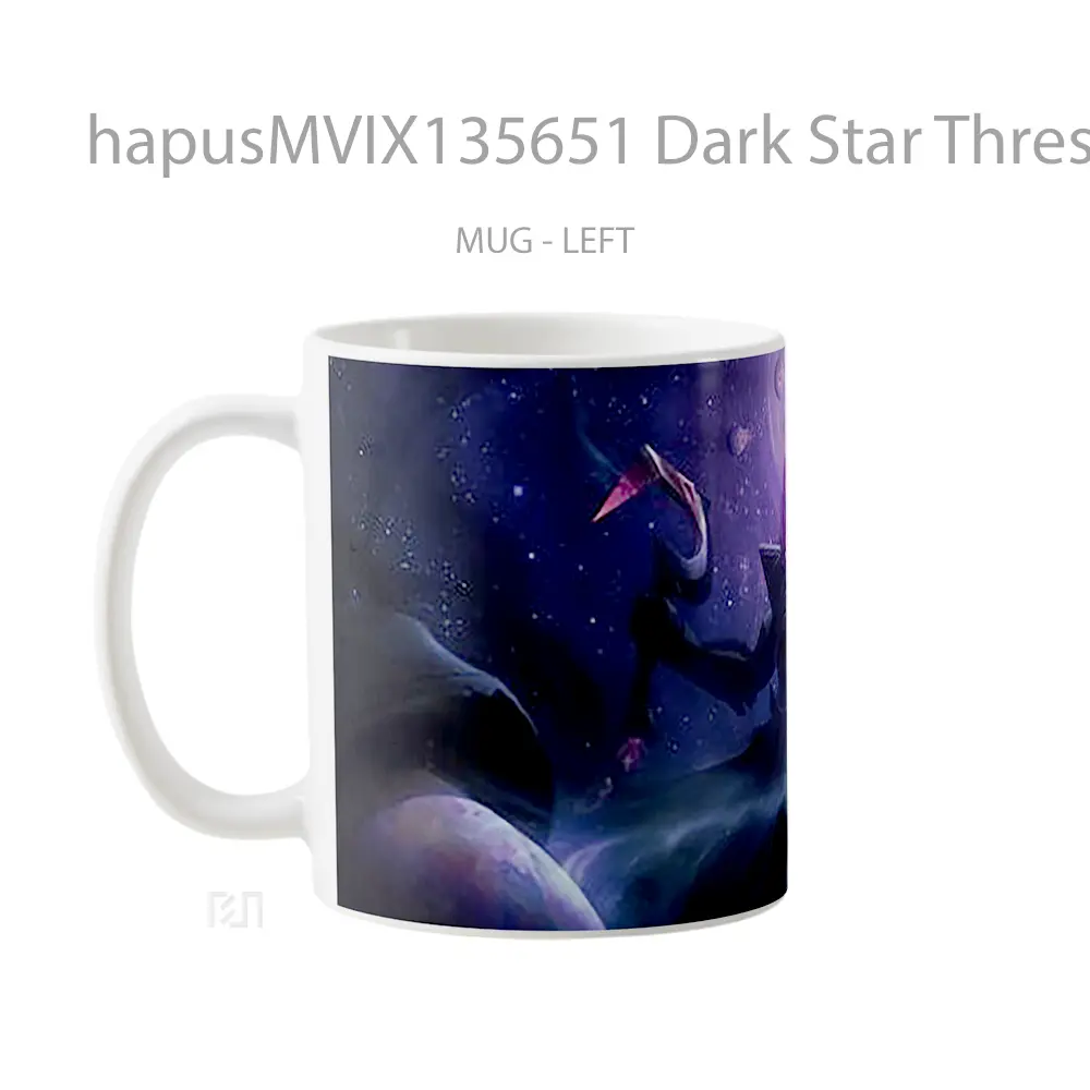 Mug Dark Star Thresh League Of Legends Cangkir Gamer - All-side / Desain